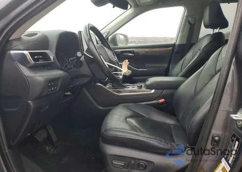 2020 Toyota Highlander Platinum from USA, damaged, VIN 5TDFZRBH4LS034838